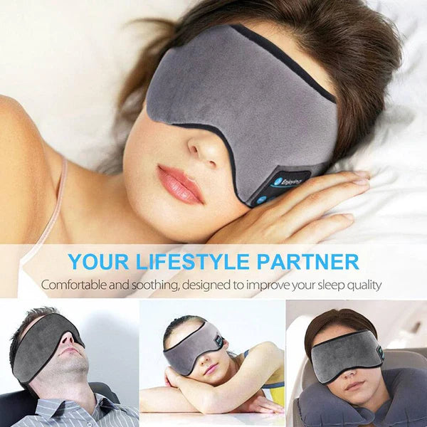 PLAYS4HEALTH™ Wireless Bluetooth Sleep Mask With Headphones